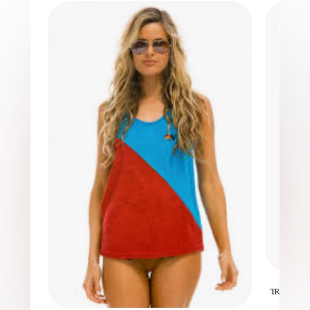 NWT Aviator National Glider Racer Tank